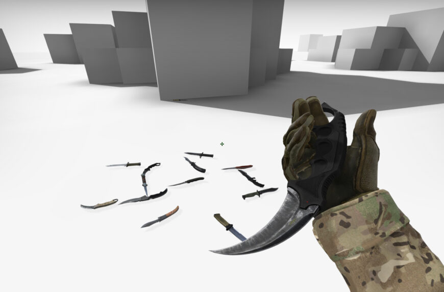 Как выдать любой нож в CS:GO - Керамбит, нож-бабочка и другие