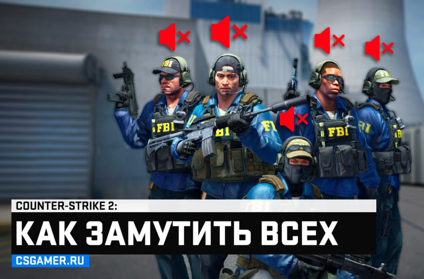 Как замутить всех игроков в CS 2